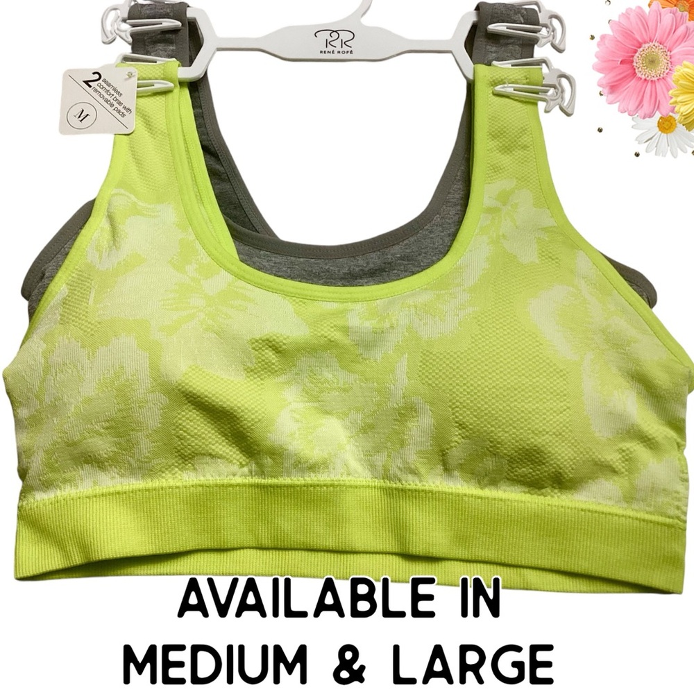 🌸2 Pack Comfort Bras